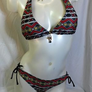 Adore Me Aztec Halter Bikini